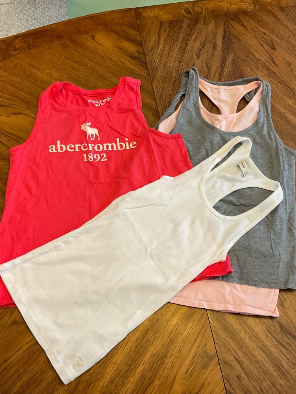 Abercrombie kids tank tops